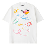 DON'T LOOK OVERSIZED T-SHIRT