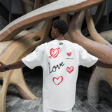 LOVE ART OVERSIZED T-SHIRT