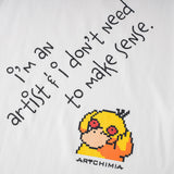 I'M AN ARTIST OVERSIZED T-SHIRT