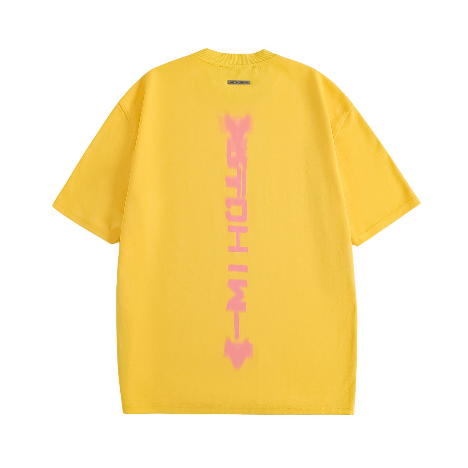 BLURRY FLIPPED LUXE OVERSIZED T-SHIRT